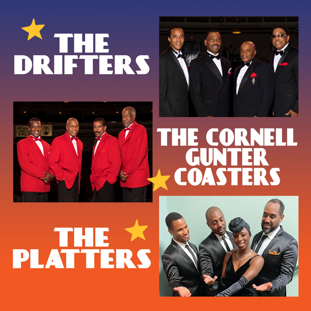 The Drifters, The Cornell Gunter Coasters, and the Platters