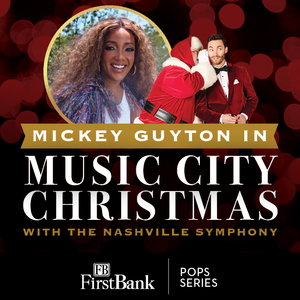 Mickey Guyton in Music City Christmas with the Nashville Symphony