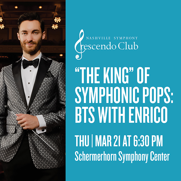 "The King" of Symphonic Pops: BTS with Enrico