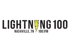 Lightning 100 Nashville TN 100.1 FM logo