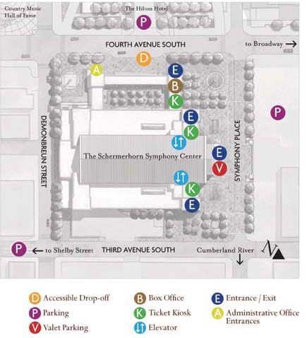 Nashville Symphony Orchestra Seating Chart