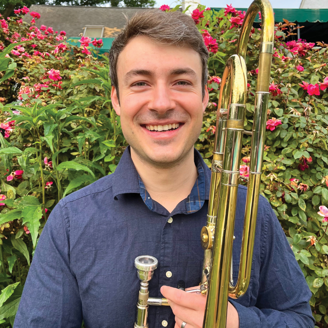 photo of trombone player Anthony Cosio-Marron