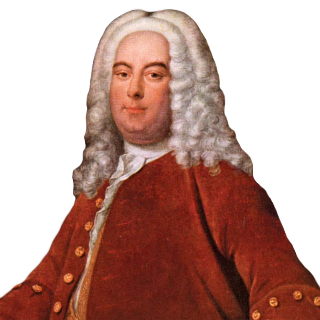 Painting of composer George Friedrich Handel